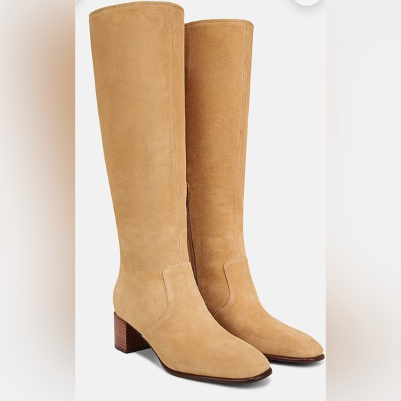Vince Shoes - VINCE
Suede Arabel Tall Boots 👢 Color: Tan